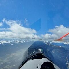 Flugwegposition um 12:57:04: Aufgenommen in der Nähe von Gemeinde Gitschtal, Gitschtal, Österreich in 2780 Meter
